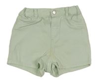 Mintové riflové kraťasy H&M