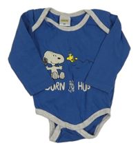 Modré body se Snoopym 
