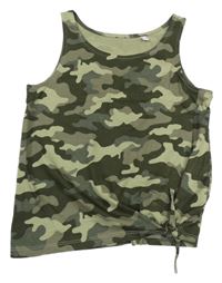 Army crop top s uzlem C&A