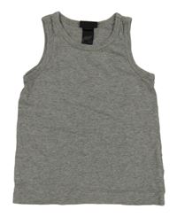 Šedé melírované tílko H&M