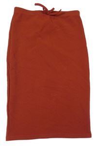 Rezavá sukně Shein
