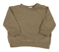 Hnědošedá mikina H&M