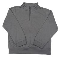 Tmavošedá mikina se stojáčkem Primark