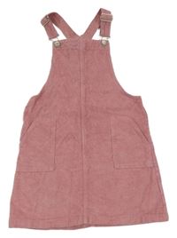Starorůžové manšestrové šaty H&M