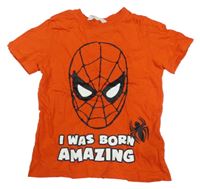 Červené tričko se Spider-manem H&M