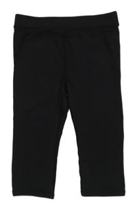 Černé sportovní crop legíny H&M