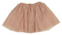 Růžová tylová třpytivá sukně H&M