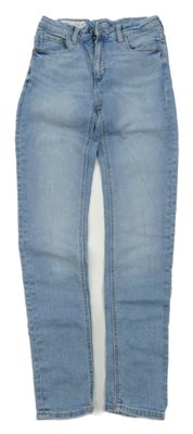 Světlemodré skinny rifle Zara 