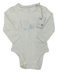 Nové - Bílé body s lenochodem Mothercare