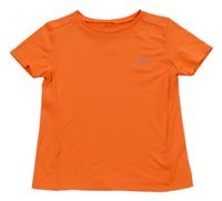 Neonově oranžové sportovní funkční tričko Kalenji
