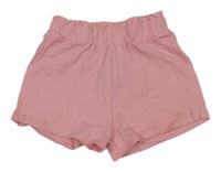 Světlerůžové teplákové lehké kraťasy Primark