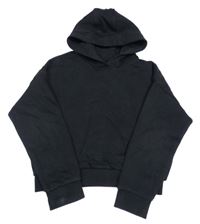 Černá crop mikina s kapucí F&F