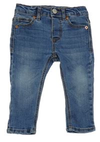 Světlemodré skinny rifle Zara 