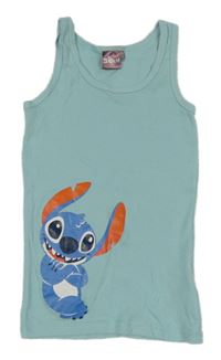 Světlemodré tílko se Stitchem Disney