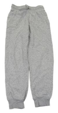 Šedé melírované tepláky H&M