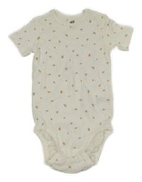 Smetanové vzorované body H&M