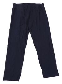 Tmavomodré capri legíny Dunnes