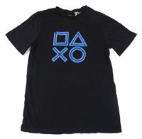 Černé tričko s potiskem - PlayStation H&M