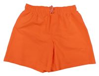 Neonově oranžové plážové kraťasy H&M