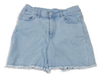 Světlemodré riflové kraťasy Denim Co.