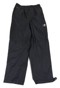 Černé šusťákové nepromokavé funkční kalhoty Karrimor