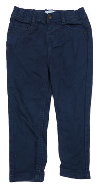 Tmavomodré skinny kalhoty Primark