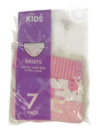 Nové - 3x bílo-růžové kalhotky s králíky Matalan