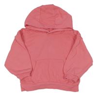 Růžová mikina s kapucí Primark