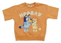 Oranžová mikina s Bluey H&M