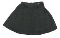 Tmavošedá pletená sukně H&M