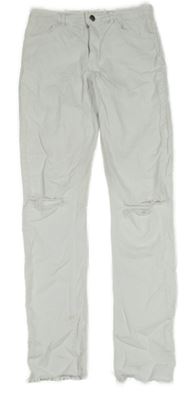 Bílé skinny rifle s dírami H&M