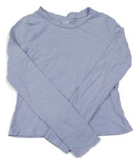 Světlemodré crop triko H&M