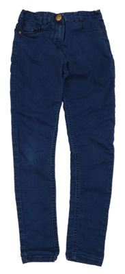 Tmavomodré skinny rifle Matalan