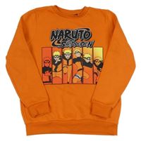 Tmavooranžová mikina s potiskem - NARUTO PRIMARK