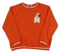 Červená mikina s Minnie H&M
