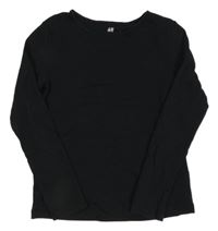 Černé triko H&M