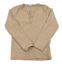 Světlerůžové žebrované triko H&M