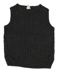 Šedá svetrová vesta H&M