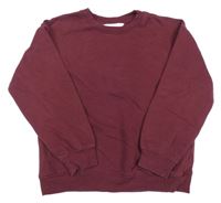Vínová mikina H&M