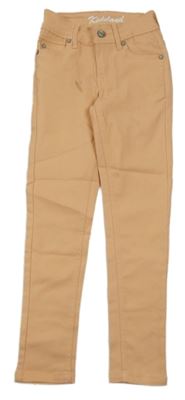Meruňkové skinny kalhoty 