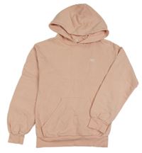 Broskvová mikina s nápisem a kapucí H&M