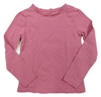 Růžové triko H&M