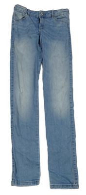 Světlemodré elastické skinny rifle KIDS Only