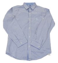 Modro-bílá kostkovaná košile Ralph Lauren