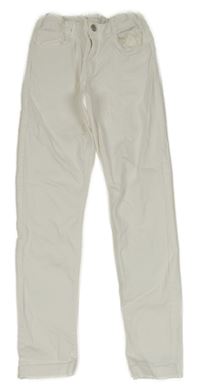 Bílé skinny rifle ZARA