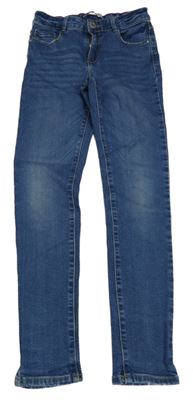 Modré skinny rifle Okaidi