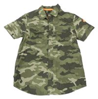 Khaki army košile s nášivkou Chapter young