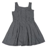 Černo-bílé vzorované úpletové šaty Matalan