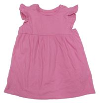 Růžová halenková tunika s volánky Primark