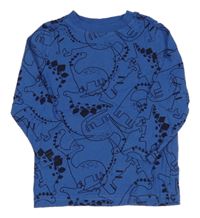 Modré triko s diny F&F